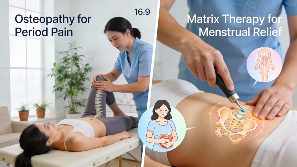 Why Women Prefer Osteopathy and Matrix Therapy for Period Pain Management