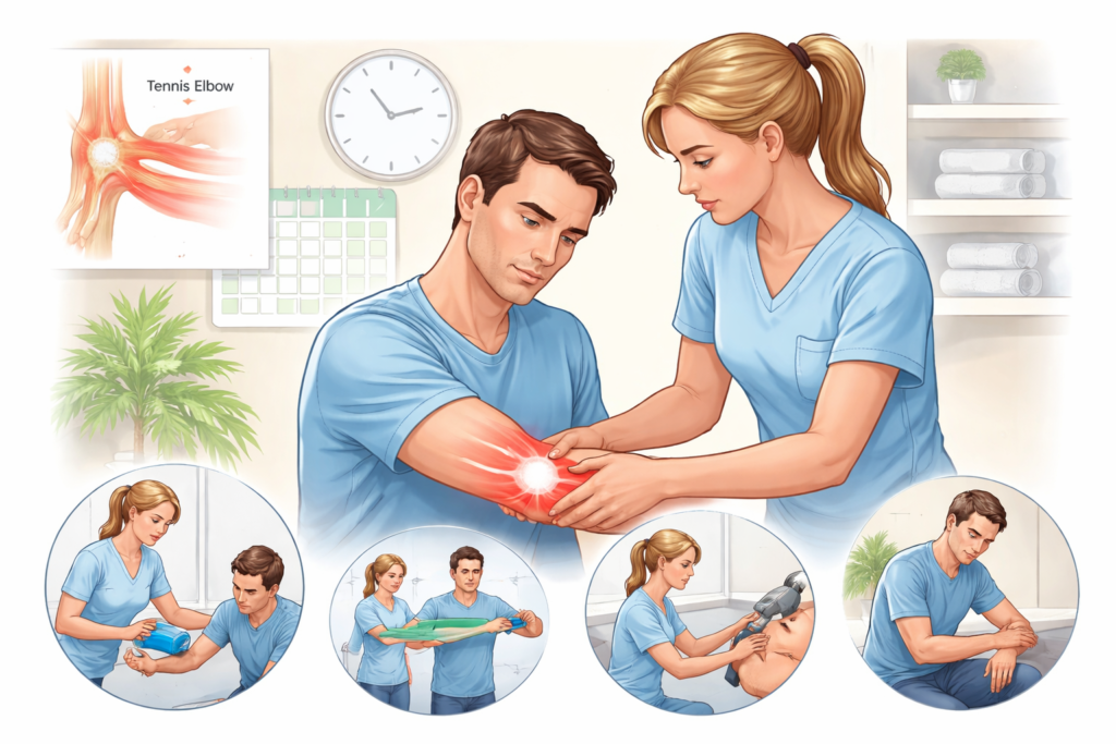 How Long Does Tennis Elbow Take to Heal With Physiotherapy